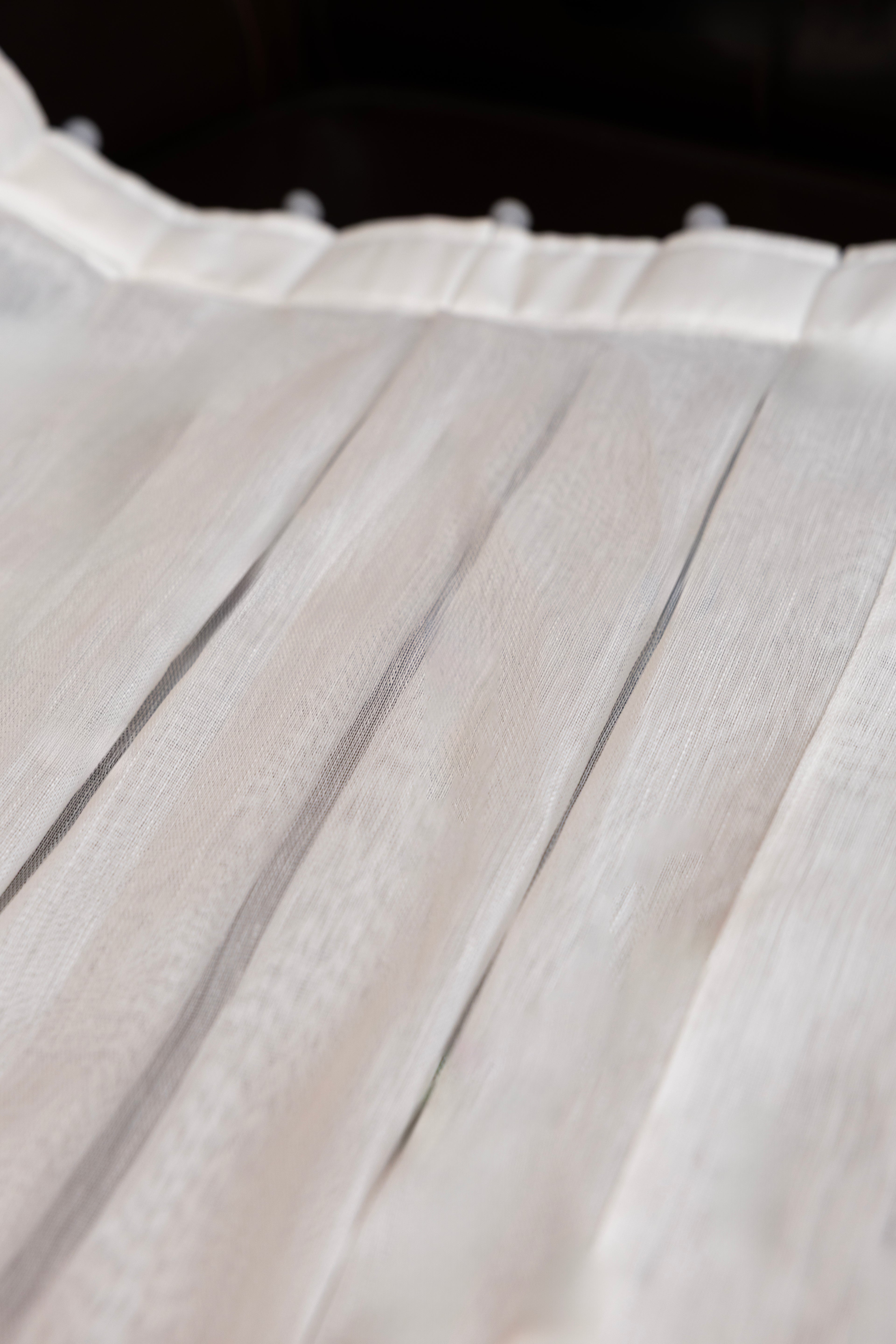 Natural Drapes for Bedroom, Light & Airy