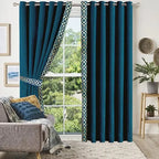 Natural Drapes for Bedroom, Light & Airy Cotton